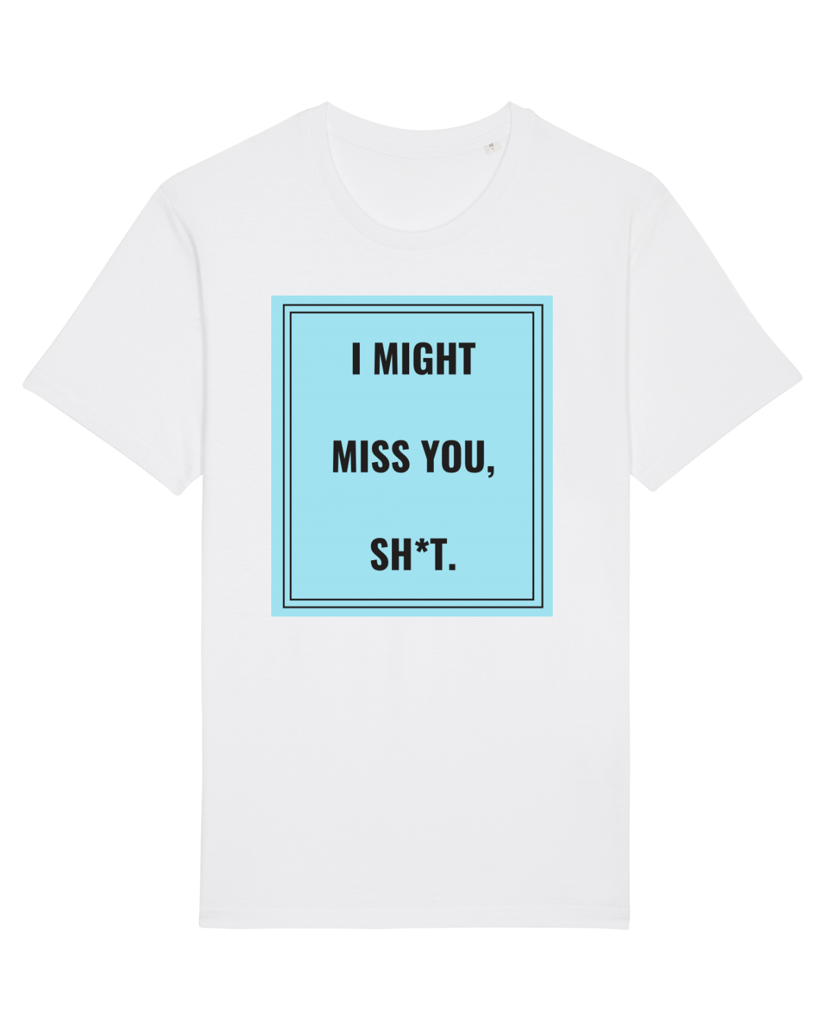 Tricou mânecă scurtă Unisex Rocker White