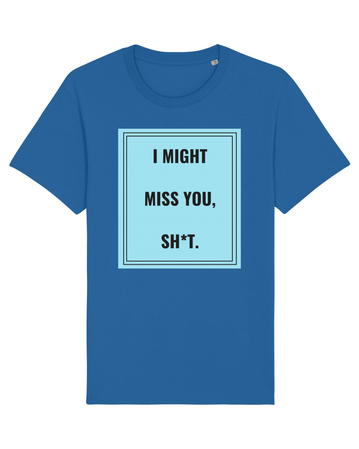 Tricou mânecă scurtă Unisex Rocker Royal Blue