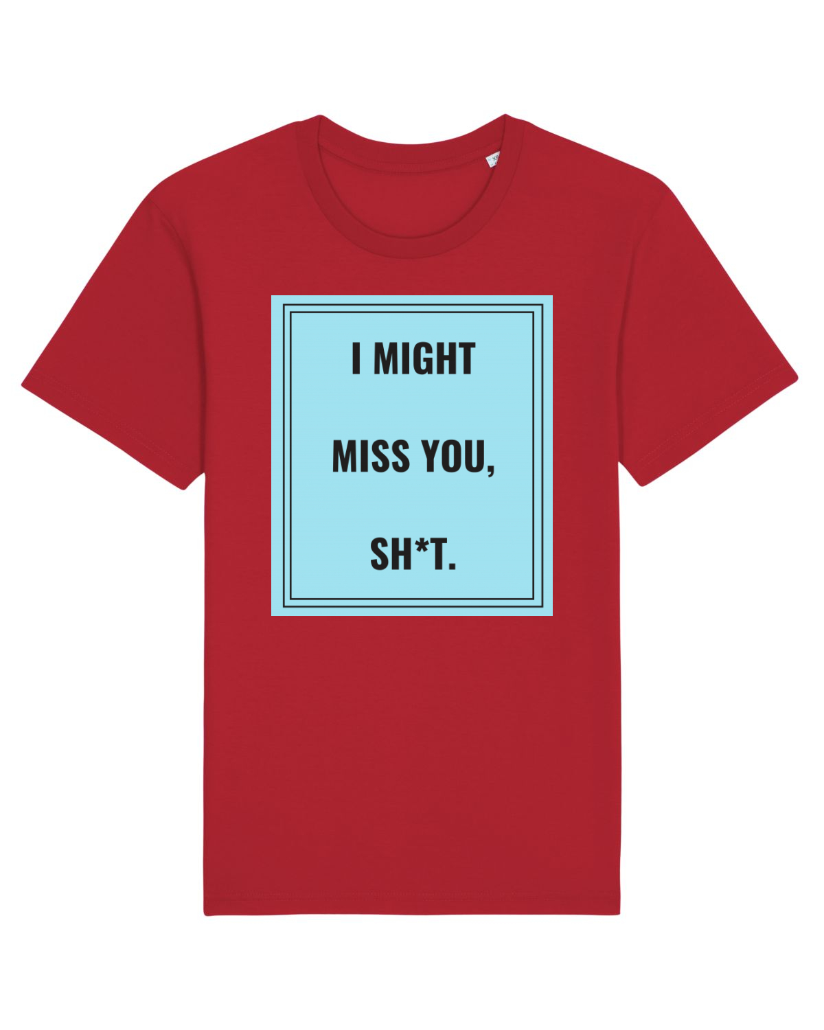 Tricou mânecă scurtă Unisex Rocker Red