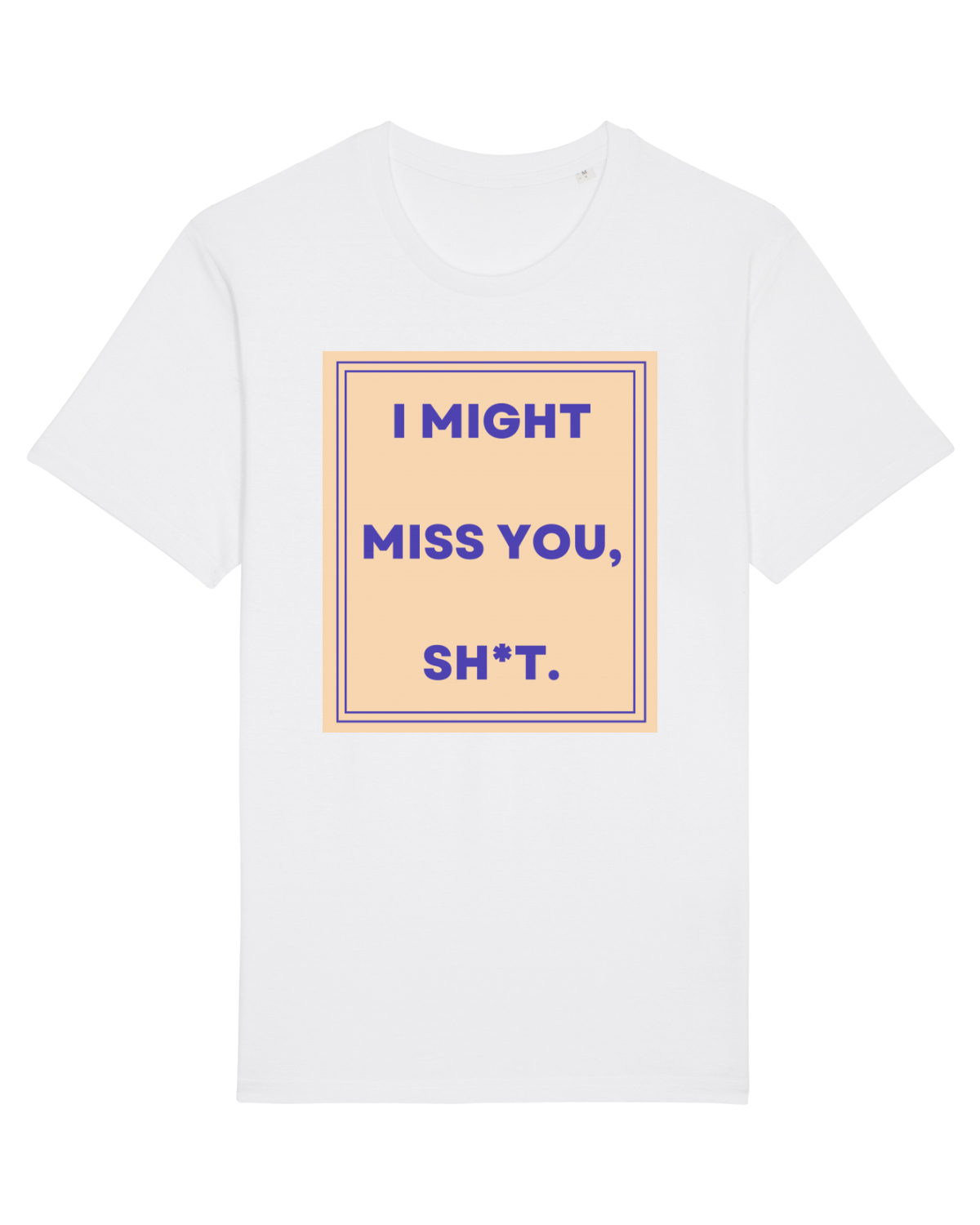Tricou mânecă scurtă Unisex Rocker White