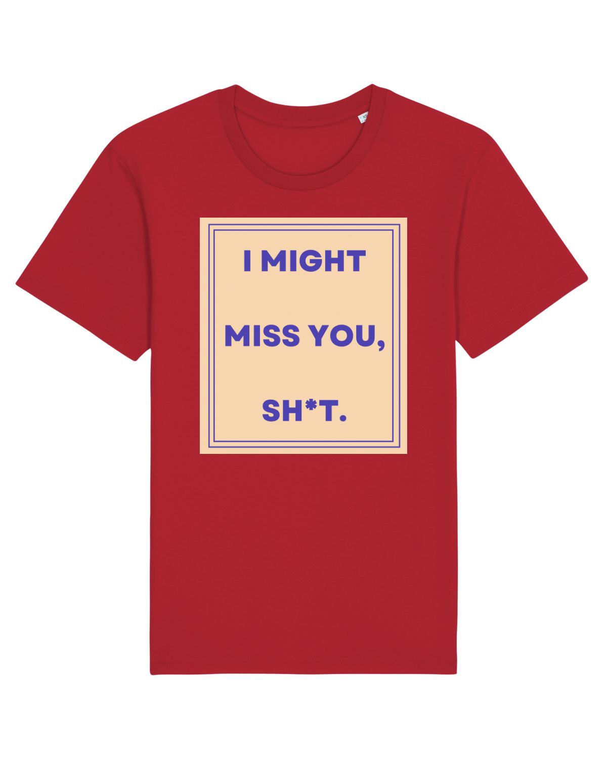 Tricou mânecă scurtă Unisex Rocker Red