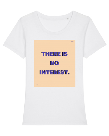 there is no interest2 White