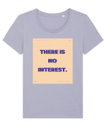 there is no interest2 Tricou mânecă scurtă guler larg fitted Damă Expresser