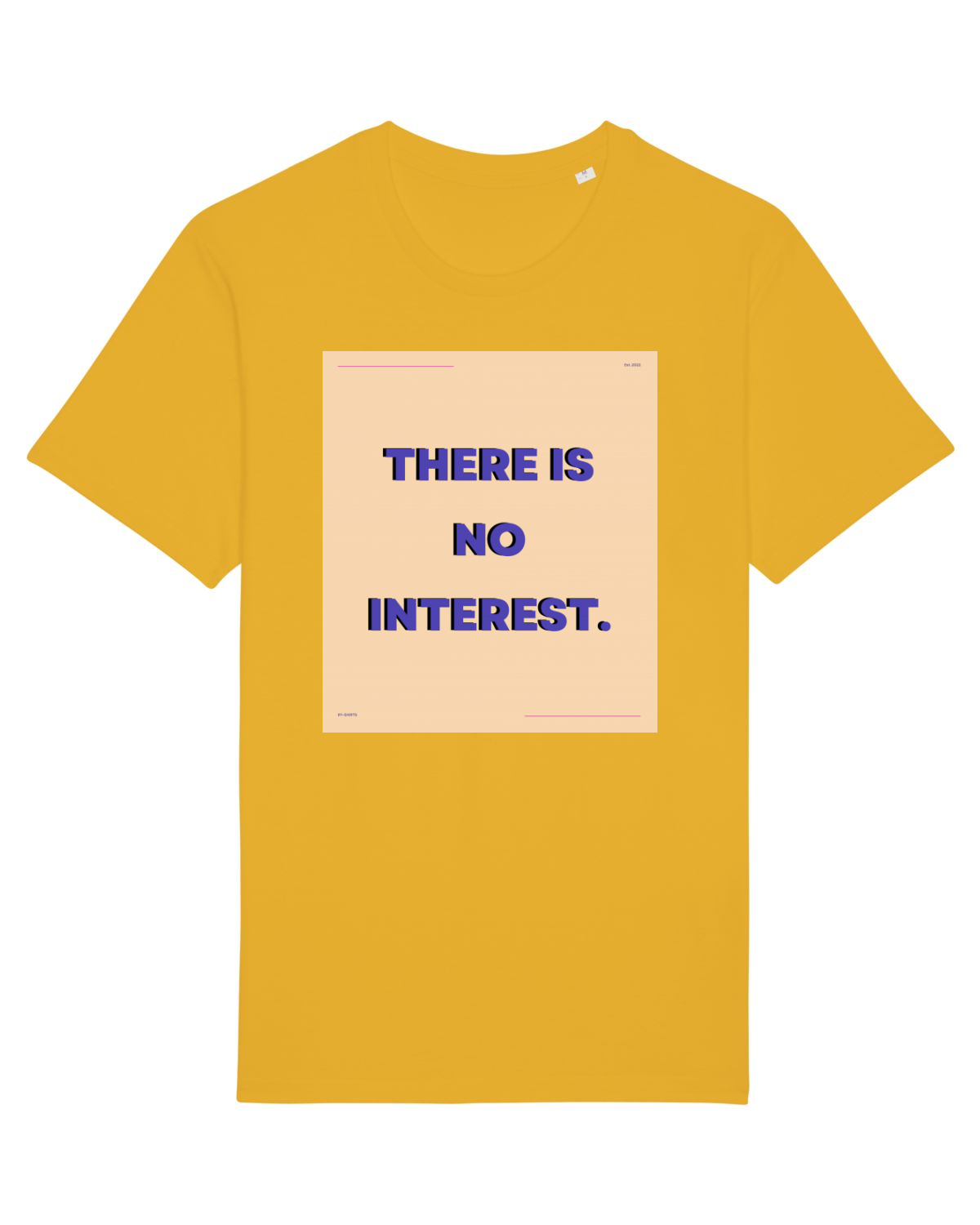 Tricou mânecă scurtă Unisex Rocker Spectra Yellow