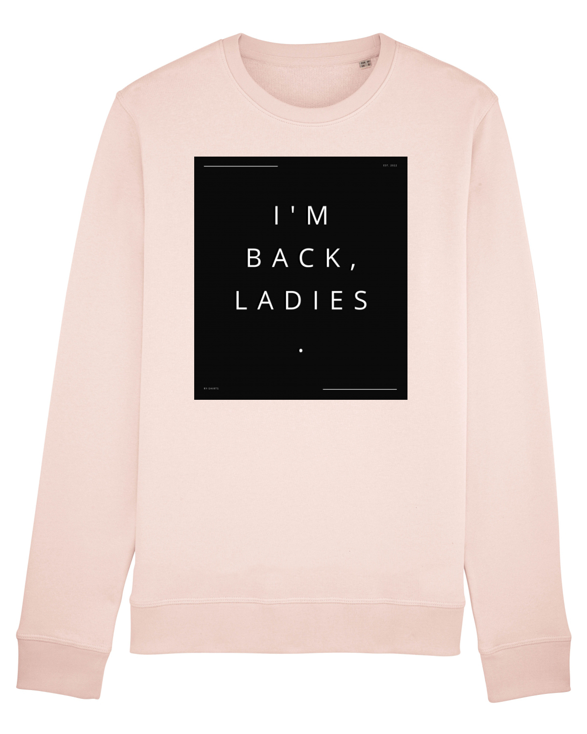 Bluză mânecă lungă Unisex Rise Candy Pink