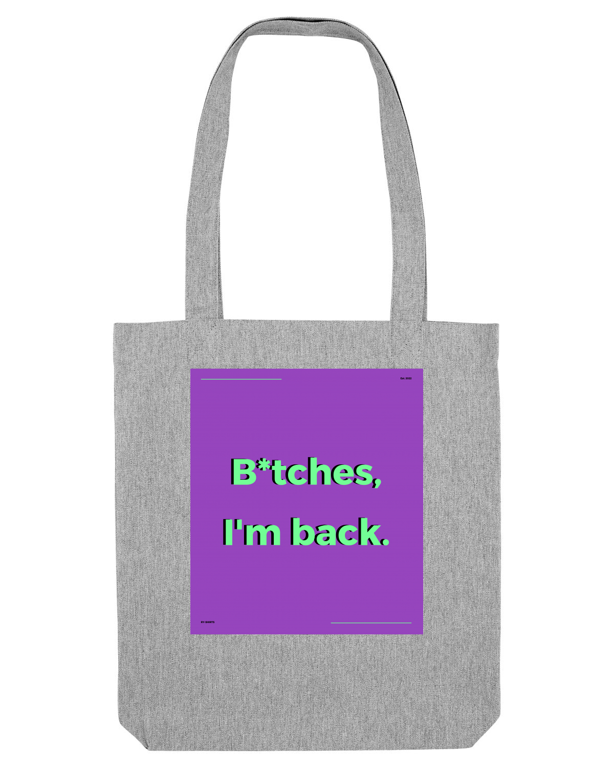 Sacoșă textilă Heather Grey