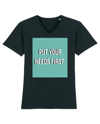 put your needs first2 Black