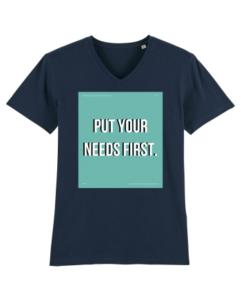 put your needs first2 French Navy