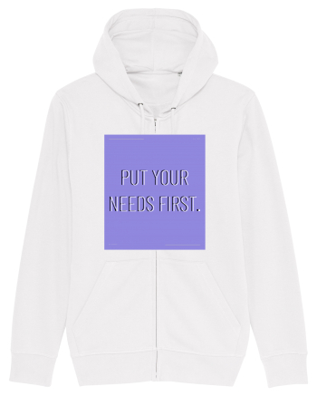 put your needs first3 White