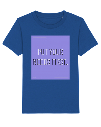 put your needs first3 Majorelle Blue