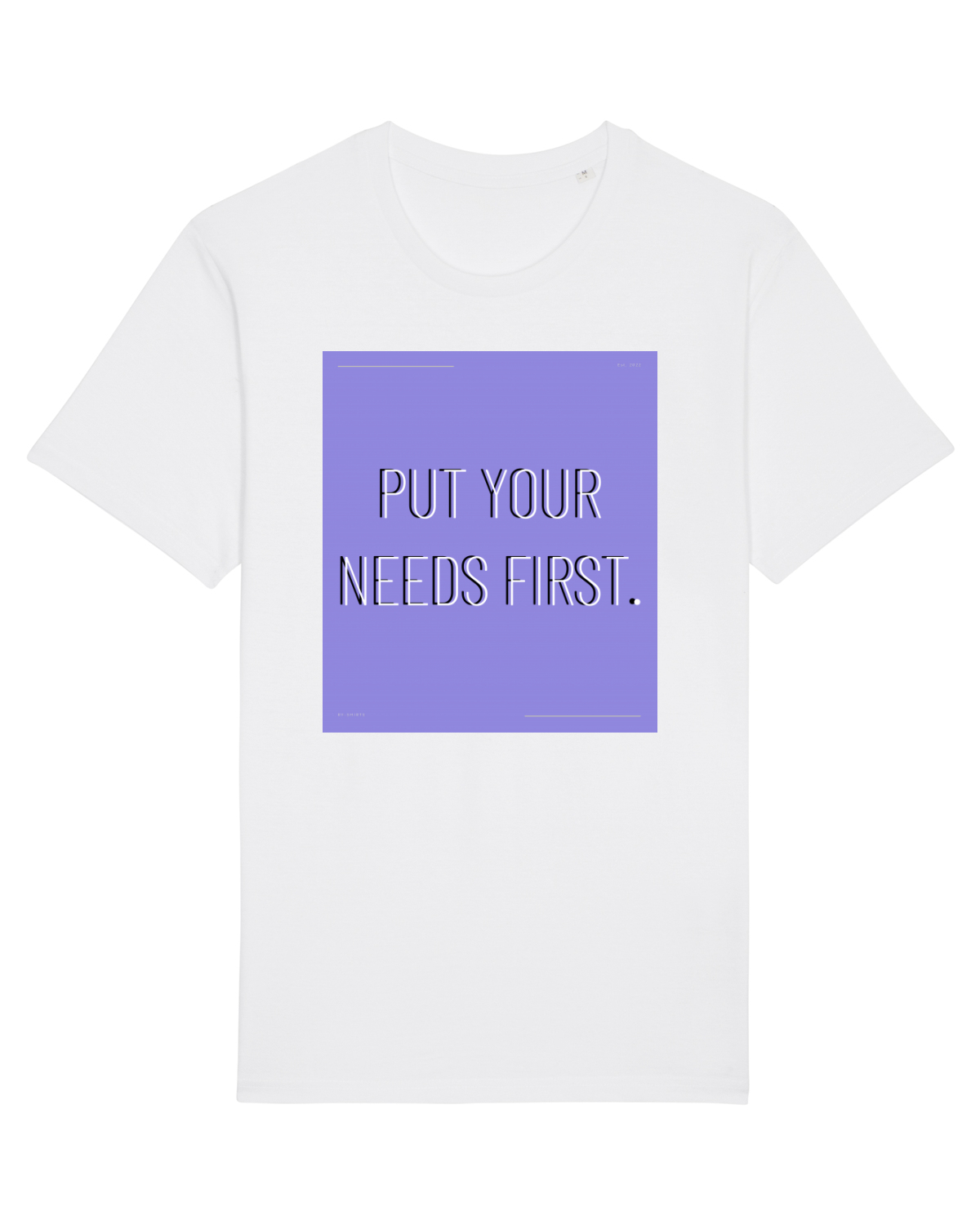 Tricou mânecă scurtă Unisex Rocker White