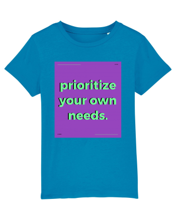 prioritize your own needs Azur