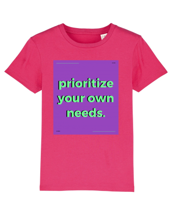prioritize your own needs Raspberry