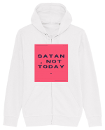 satan not today3 Hanorac cu fermoar Unisex Connector