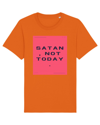 satan not today3 Bright Orange