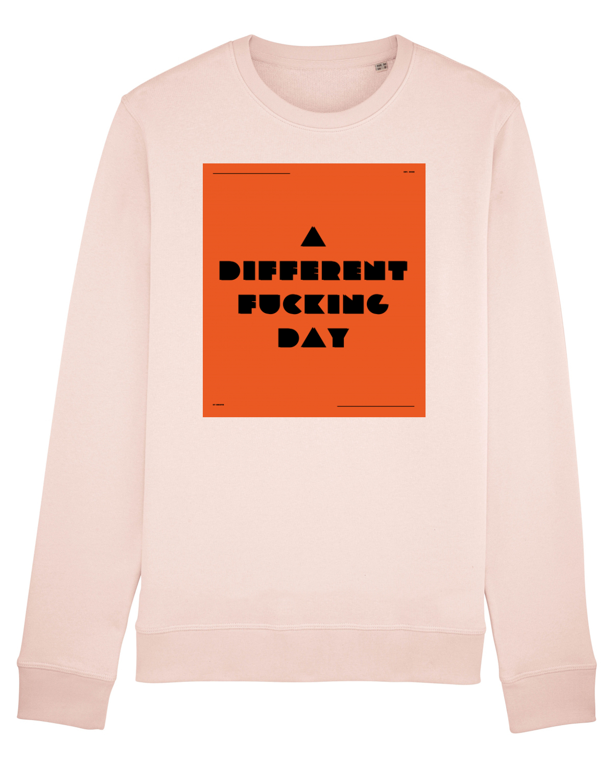 Bluză mânecă lungă Unisex Rise Candy Pink