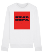 netflix is essential2 Bluză mânecă lungă Unisex Rise