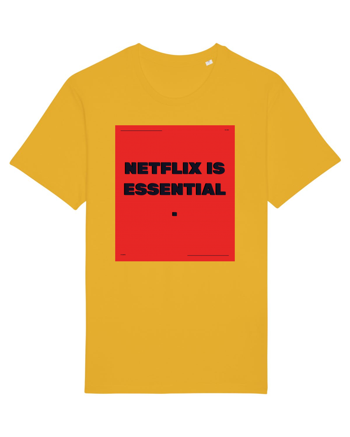 Tricou mânecă scurtă Unisex Rocker Spectra Yellow