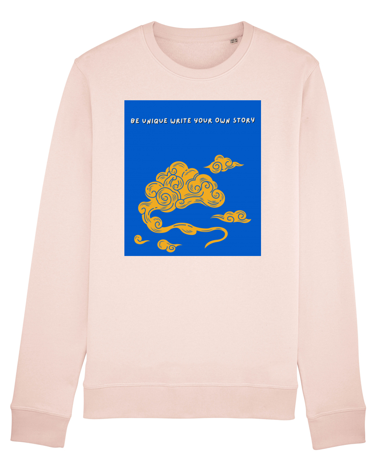 Bluză mânecă lungă Unisex Rise Candy Pink