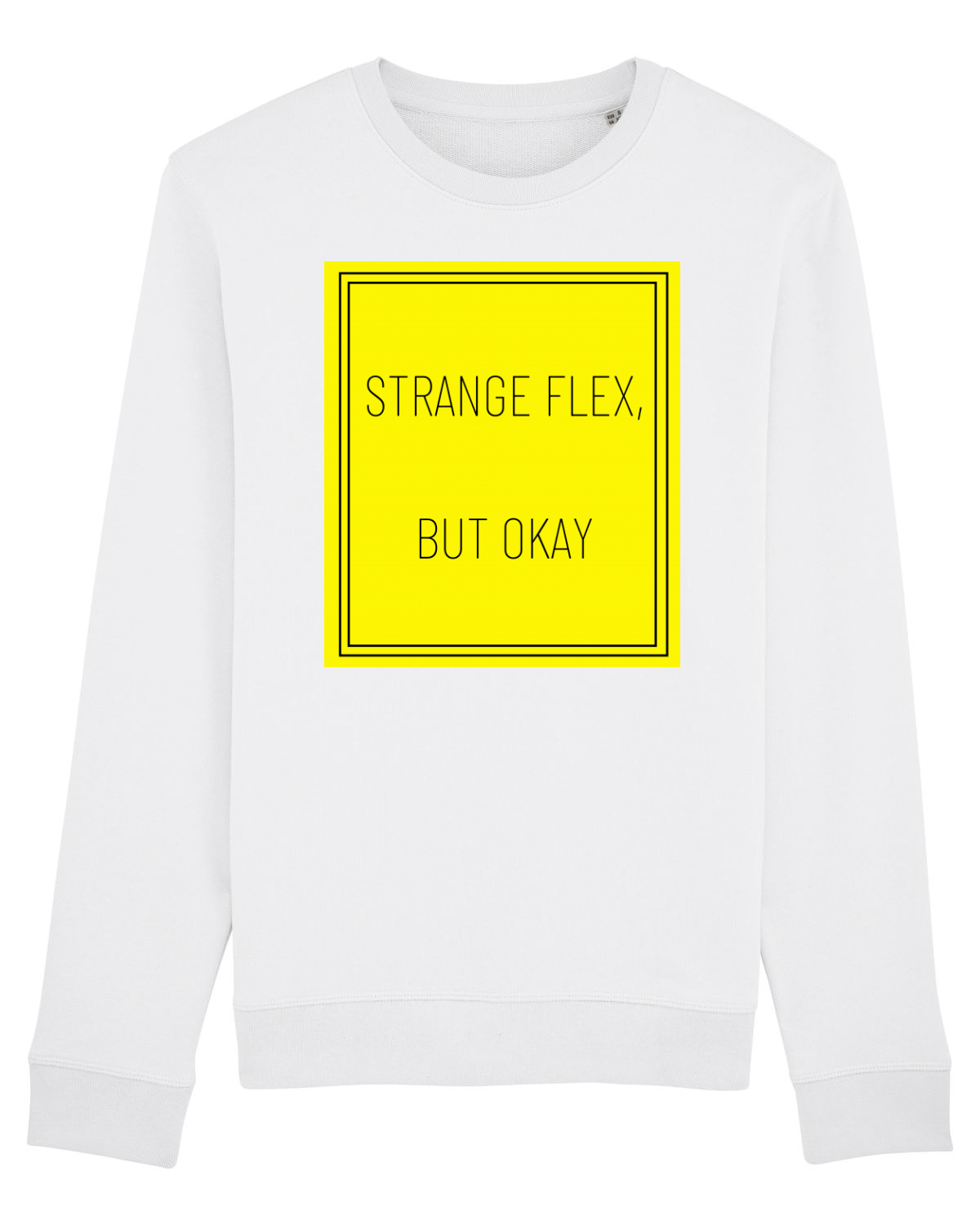 Bluză mânecă lungă Unisex Rise White