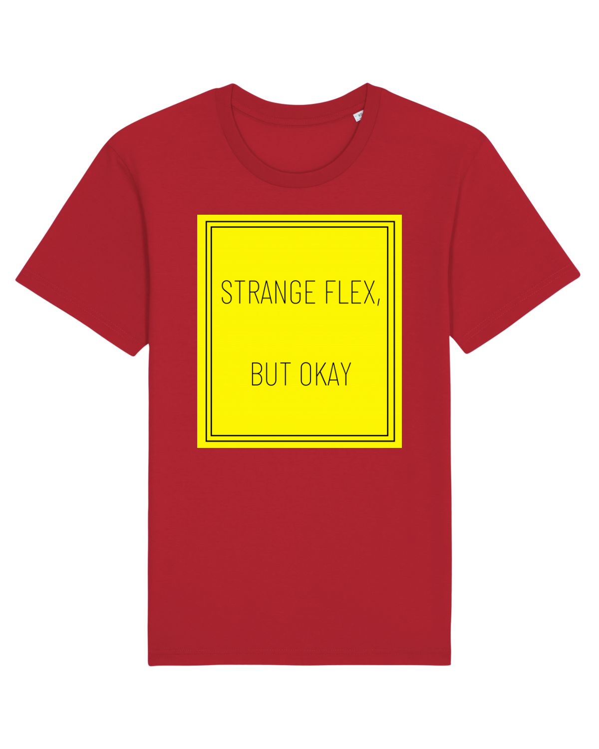 Tricou mânecă scurtă Unisex Rocker Red