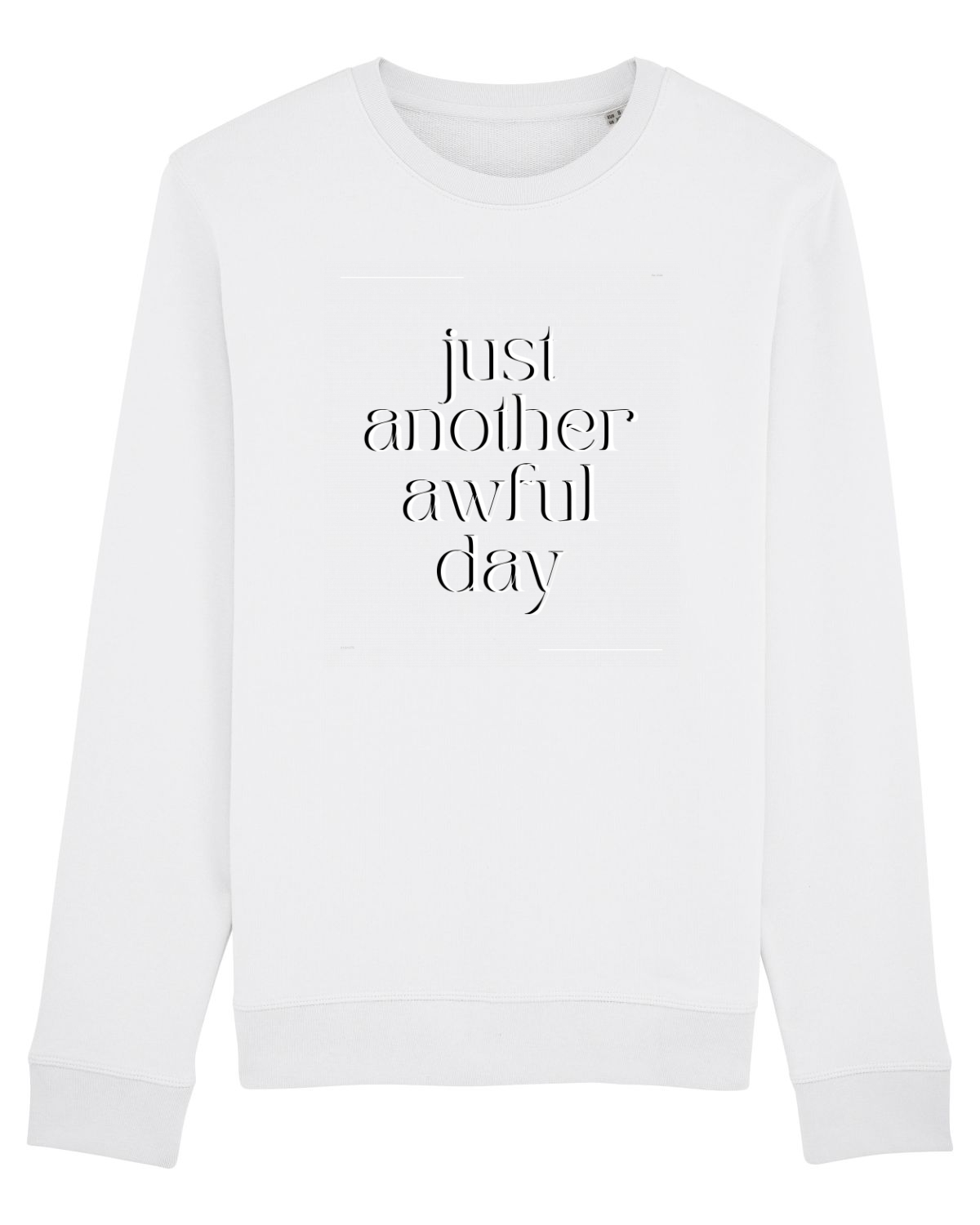 Bluză mânecă lungă Unisex Rise White