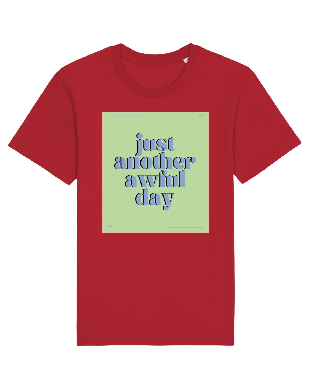 Tricou mânecă scurtă Unisex Rocker Red