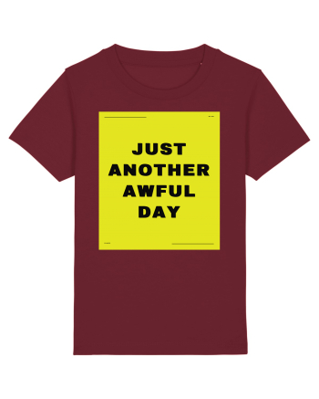 just another awful day3 Burgundy