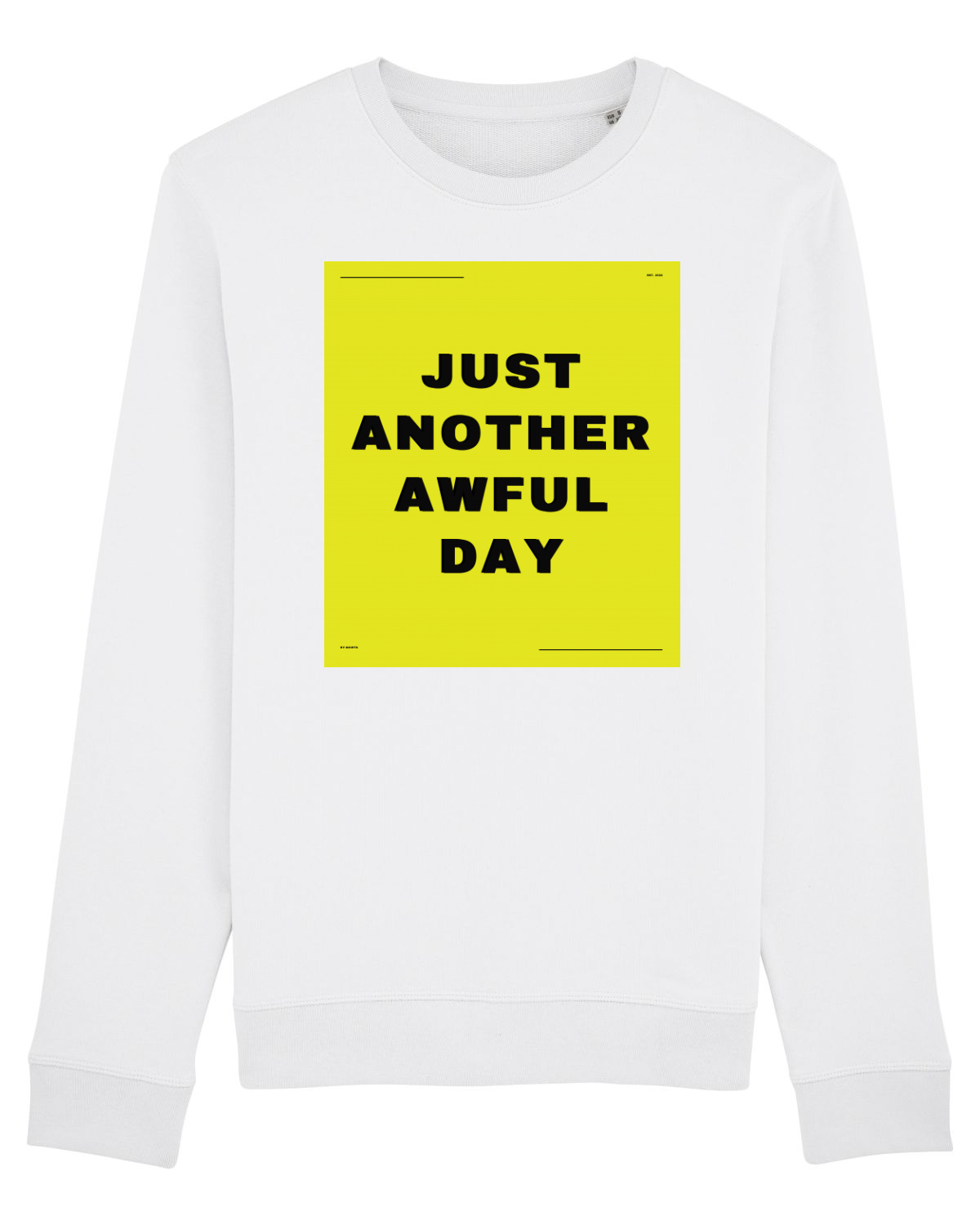 Bluză mânecă lungă Unisex Rise White