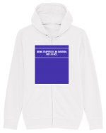 being trapped is an emotion not a fact2 Hanorac cu fermoar Unisex Connector