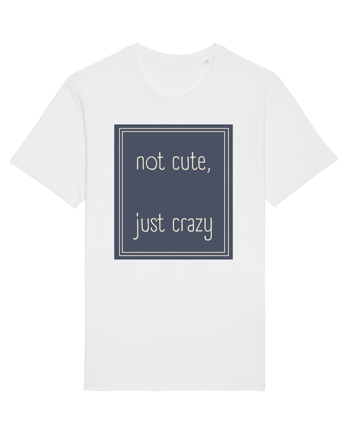 Tricou mânecă scurtă Unisex Rocker White