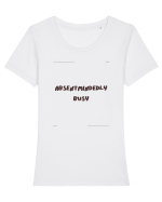 i don t need symphaty i need money6 Tricou mânecă scurtă guler larg fitted Damă Expresser