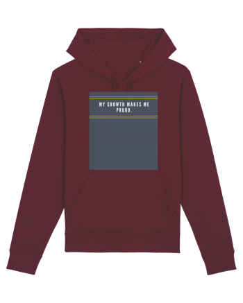 my growth makes me proud2 Burgundy