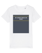 my growth makes me proud2 Tricou mânecă scurtă  Copii Mini Creator
