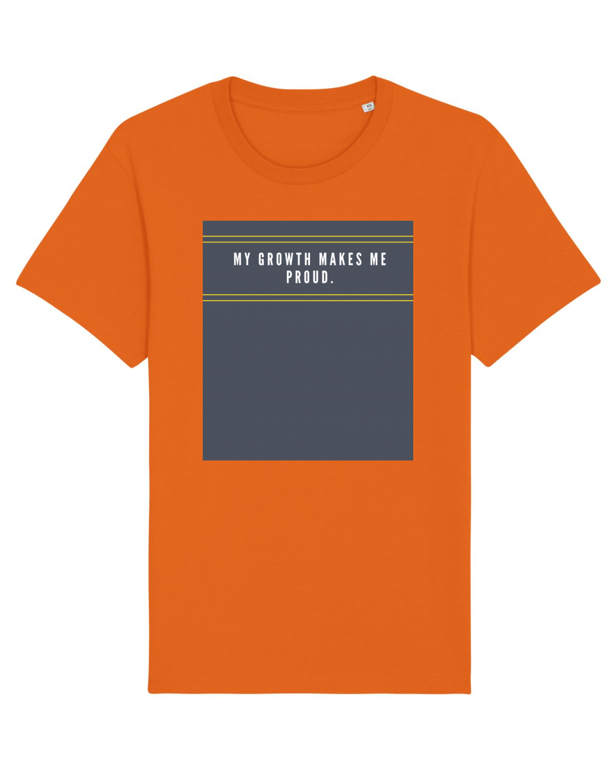 Tricou mânecă scurtă Unisex Rocker Bright Orange