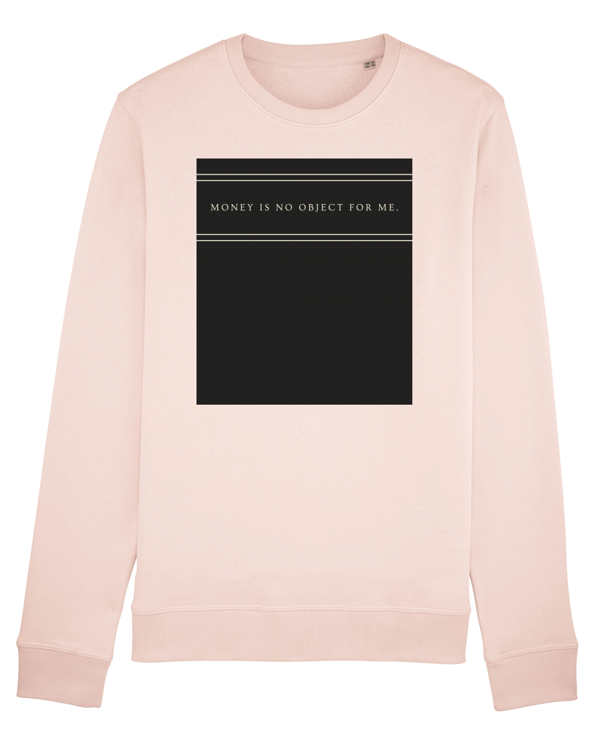 Bluză mânecă lungă Unisex Rise Candy Pink