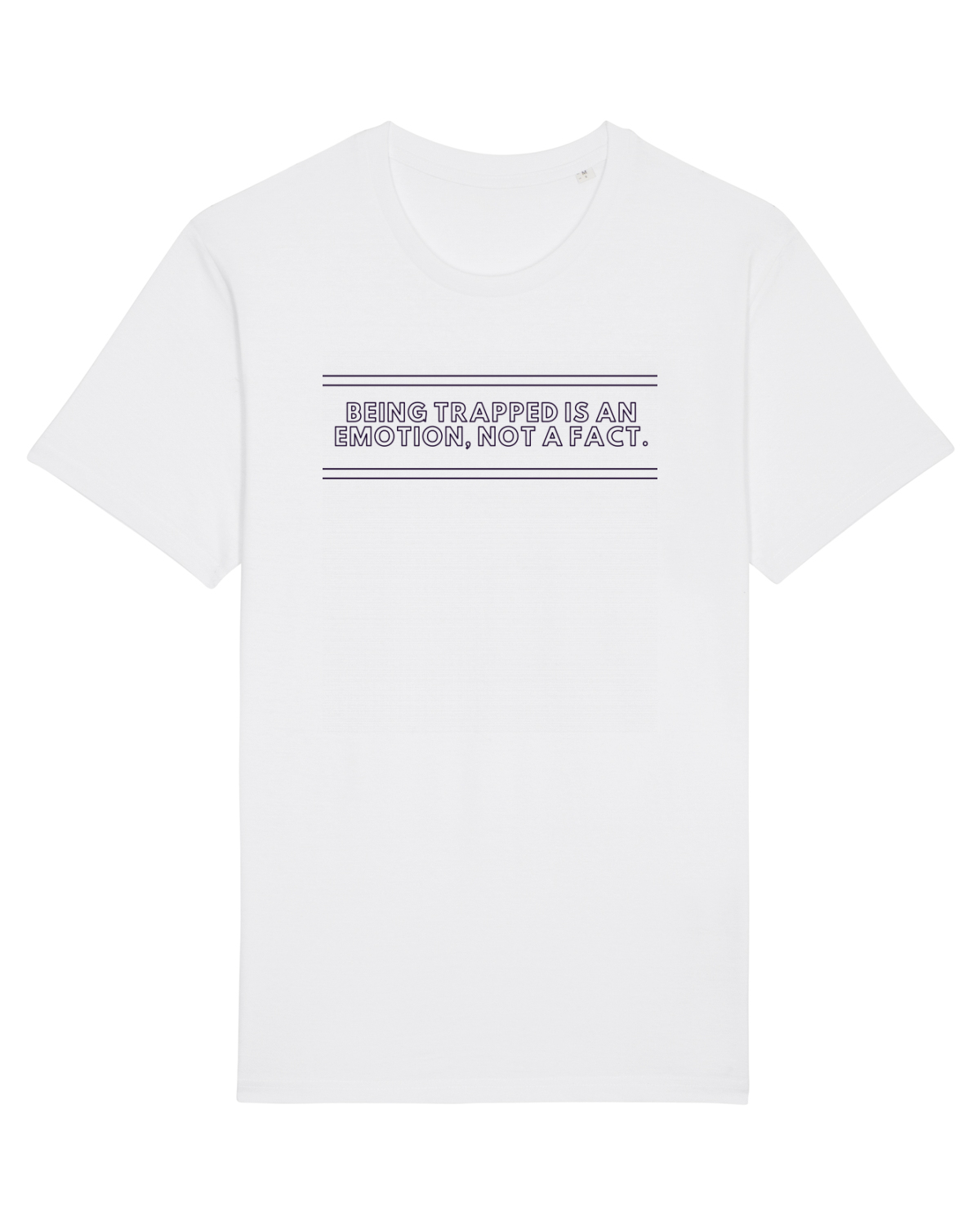 Tricou mânecă scurtă Unisex Rocker White