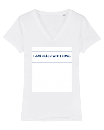 i am filled with love White