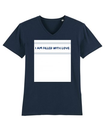 i am filled with love French Navy