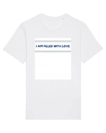 i am filled with love White