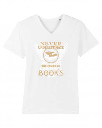 A woman with Books White