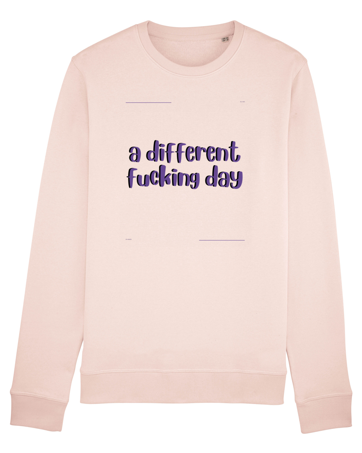 Bluză mânecă lungă Unisex Rise Candy Pink