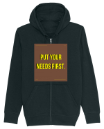 put your needs first4 Hanorac cu fermoar Unisex Connector