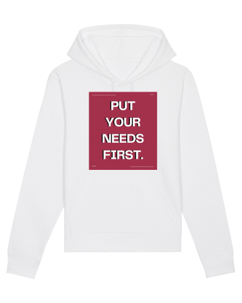 put your needs first5 White