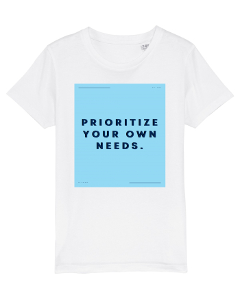 prioritize your own needs3 White