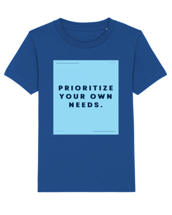 prioritize your own needs3 Majorelle Blue