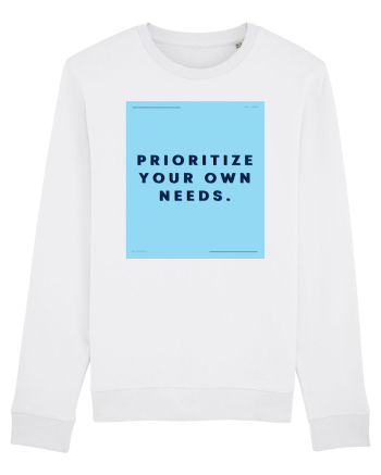 prioritize your own needs3 White