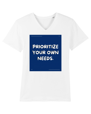 prioritize your own needs4 White