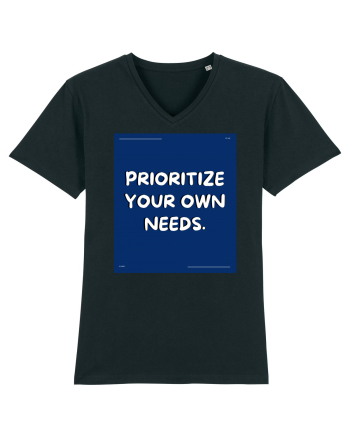 prioritize your own needs4 Black