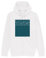 ii can learn more about myself if i can understand my emotions Hanorac cu fermoar Unisex Connector